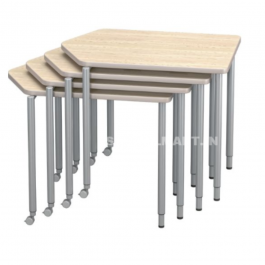 Pentagonal desk