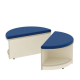 Storage with cushion set of 2
