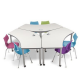STEAM Semi-circular Table