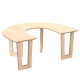 u shaped table