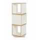 Tower book rack with rotation