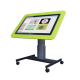 Touch screen panel 25inch with easel stand adjustable