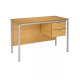 Crushed bent frame teacher desk