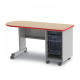 SINGLE PEDESTAL TEACHER DESK