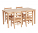 Rectangular Table and Chair