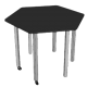 Hexagonal table