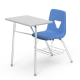 Student Writing Pad Chair with Storage Rack