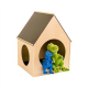 Wooden Play House Cube