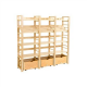 Wooden Display Bookshelf