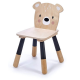 Teddy Bear Wooden Kids Chair 