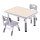 Adjustable Kids' Study Table and Chair 