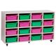 Tidy Class - Mobile Storage Units with Plastic Totes