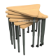 Triangular desk