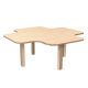 birchply X - Shape Table (4 seater)